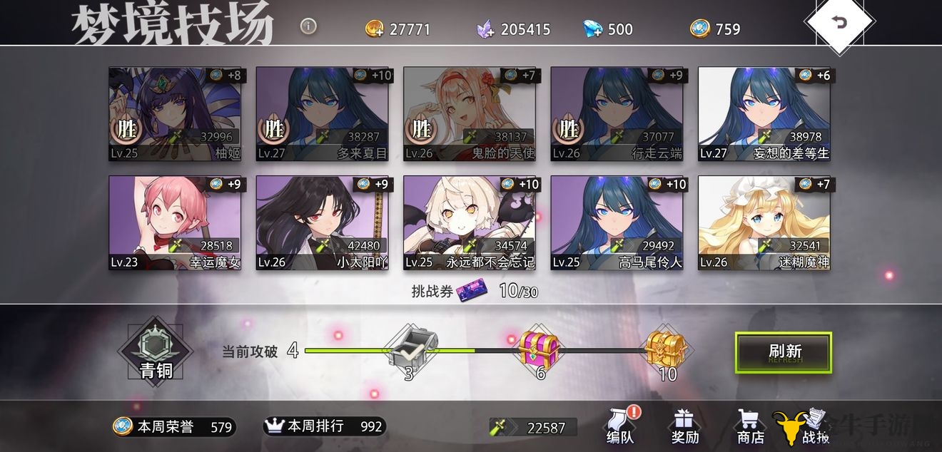 《命运神界梦境竞技场》攻略：解析阵容搭配策略