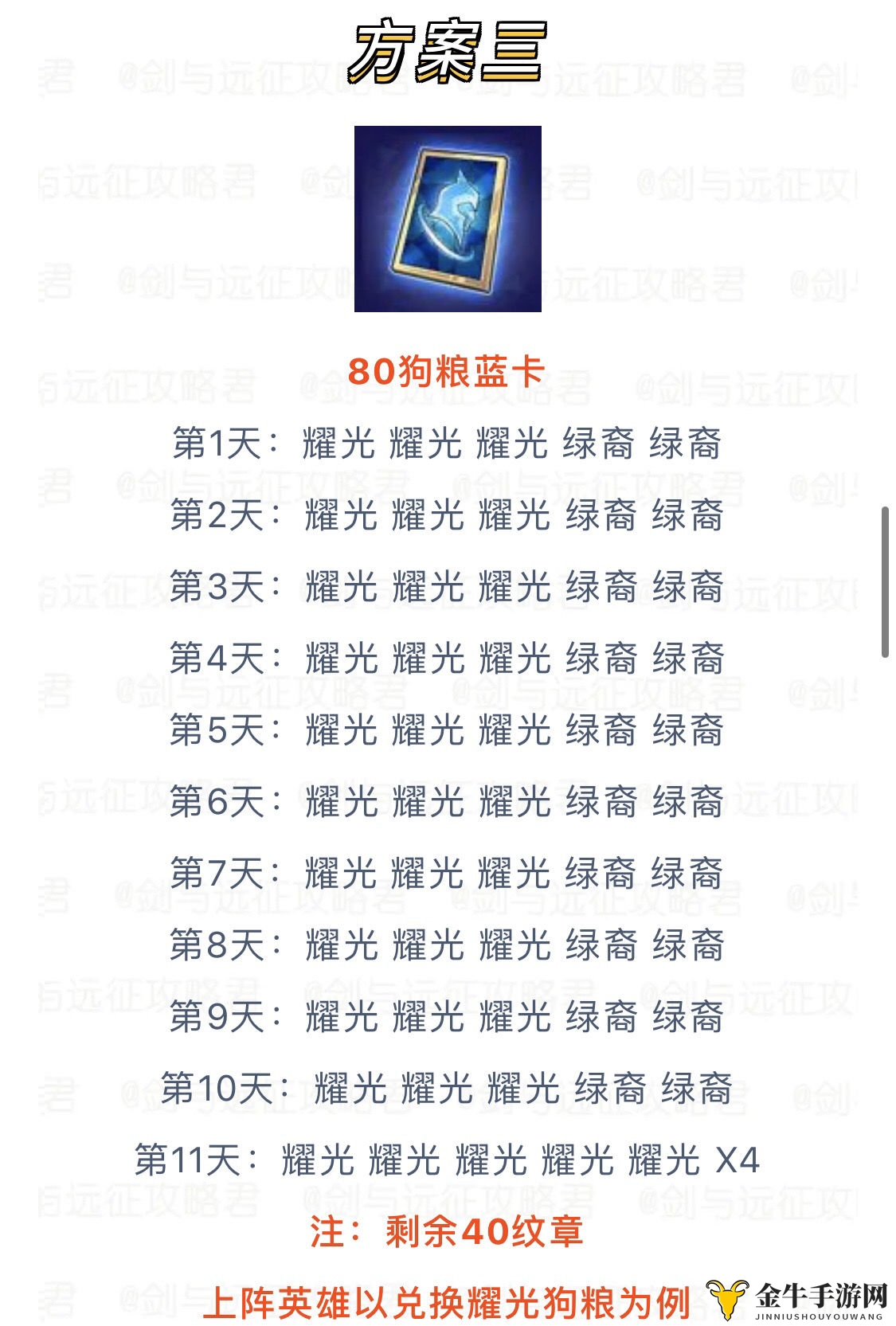 剑与远征演武试炼懒人最优方案推荐 奖励兑换方案大全
