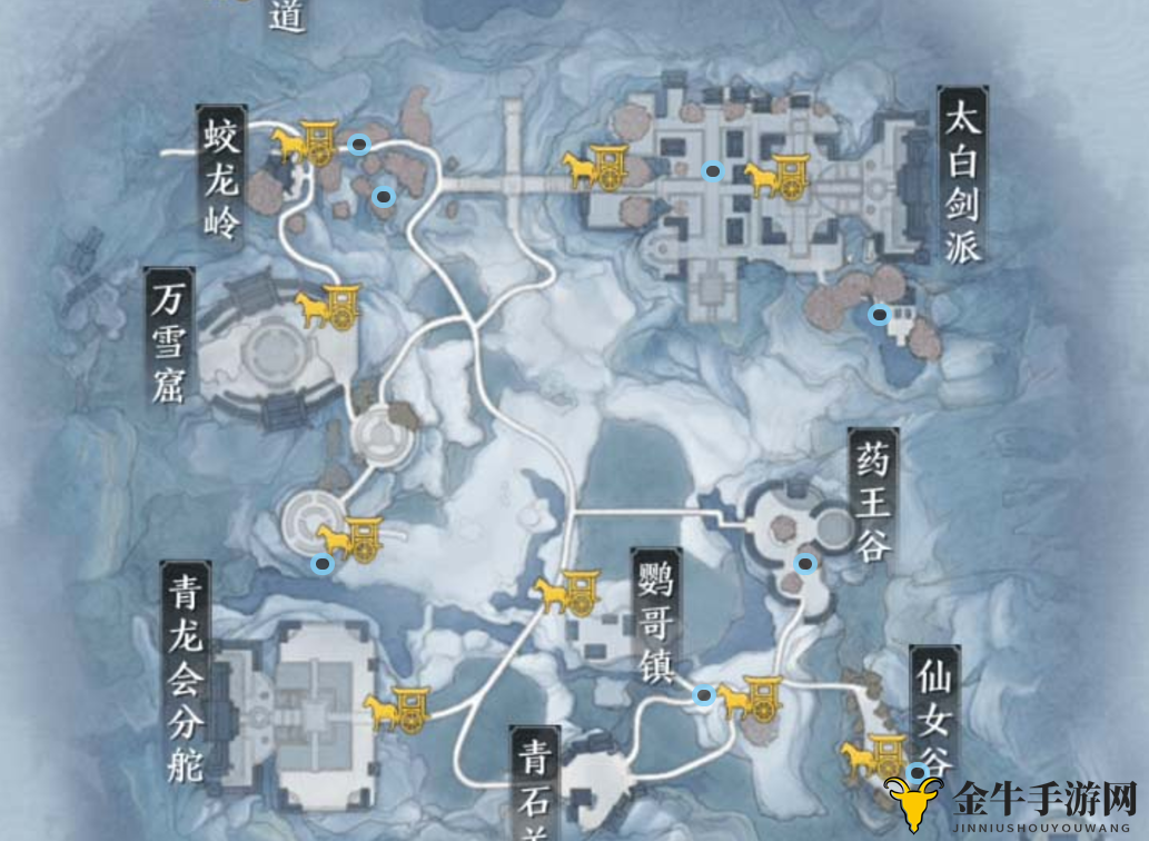 《天涯明月刀手游》秦川美景攻略，位置解析全收录