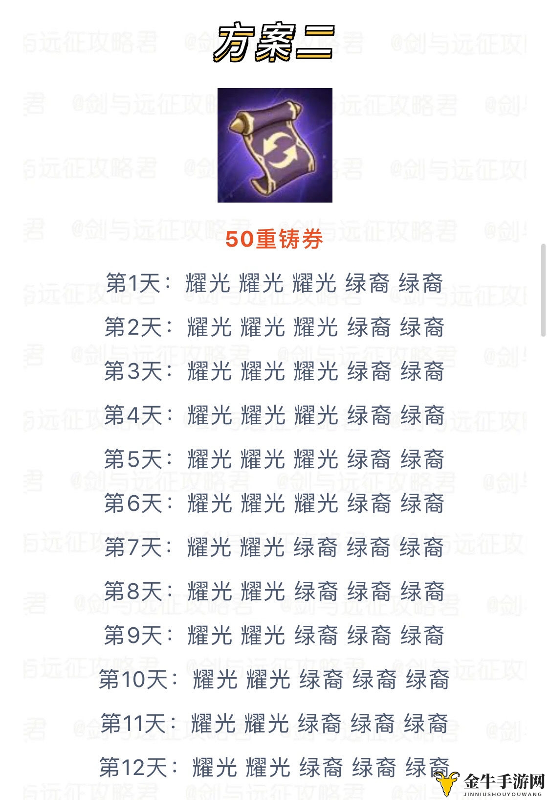 剑与远征演武试炼懒人最优方案推荐 奖励兑换方案大全