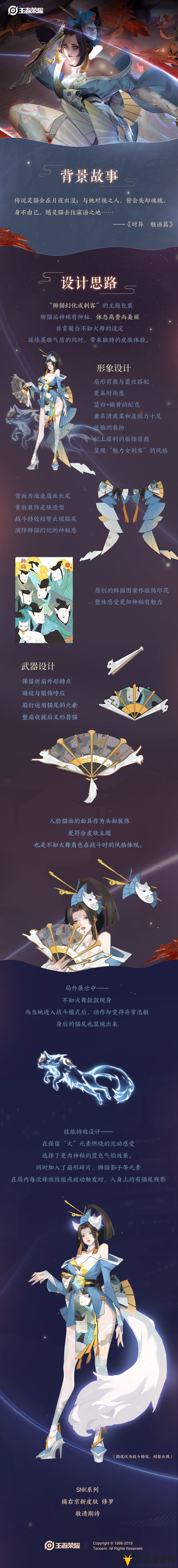 《王者荣耀》SNK火舞魅语新皮肤亮相，揭秘独特魅力造型
