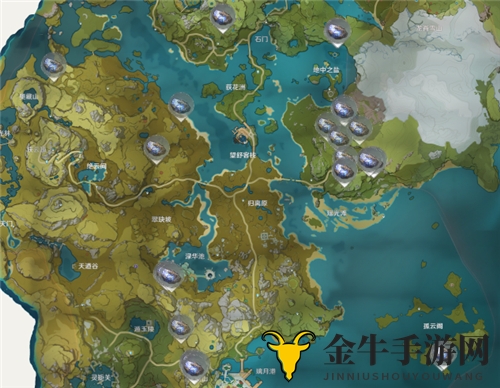 《原神》夜泊石分布图解析，攻略获取途径详述