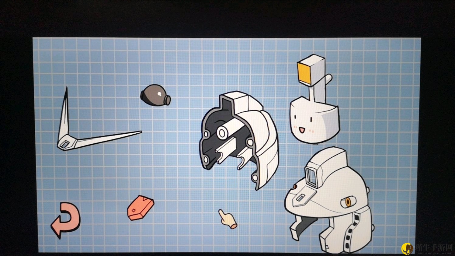 《宅男的人间冒险》高达头部组装方法