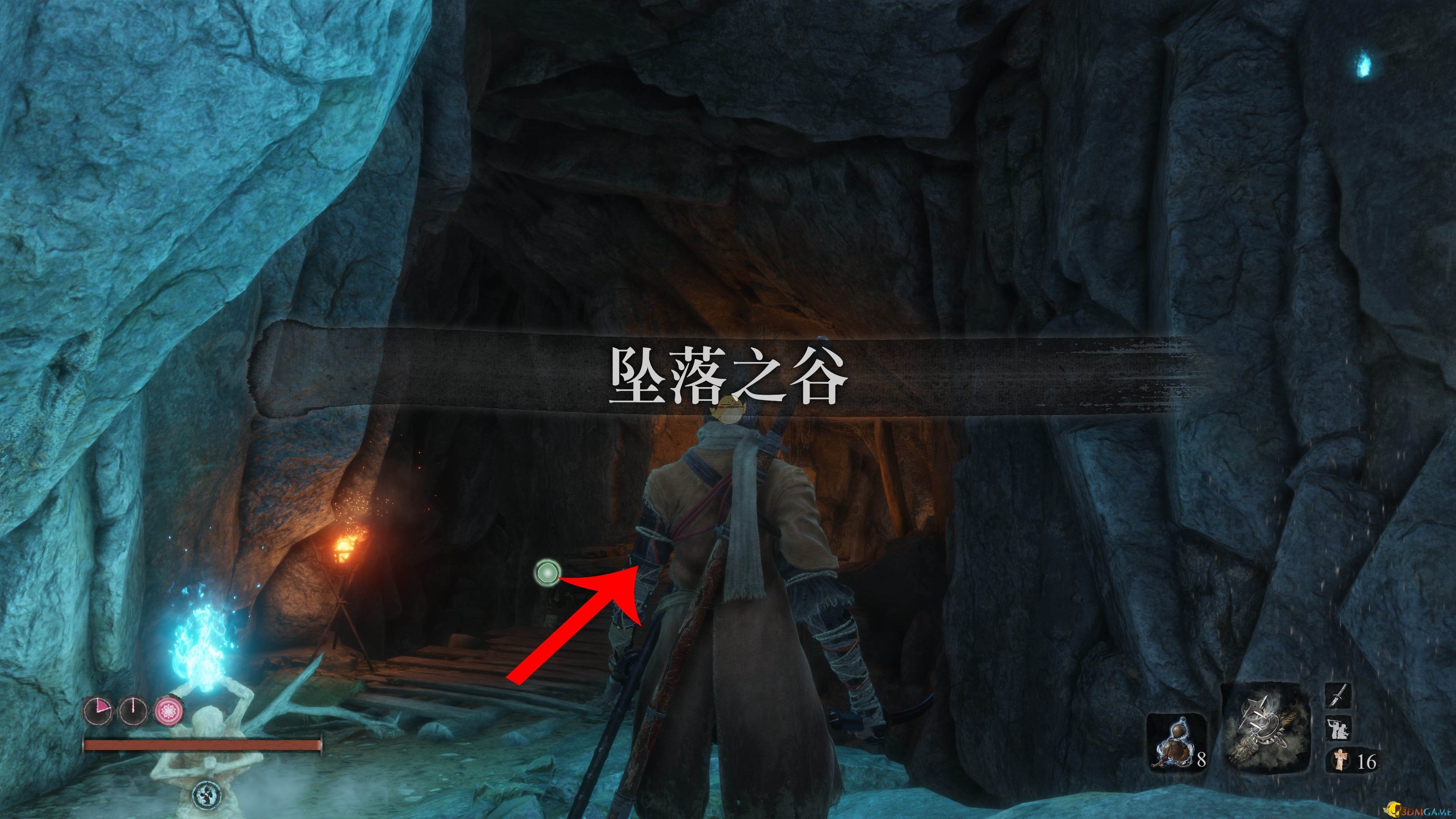 《只狼：影逝二度》长爪蜈蚣峰云打法攻略