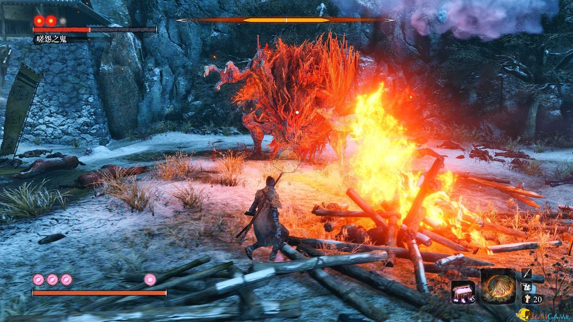 《只狼：影逝二度》战胜嗟怨之鬼策略解析